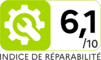Wskaźnik naprawialności 6,1 na 10